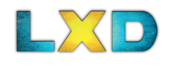 The LXD: The Uprising Begins logo