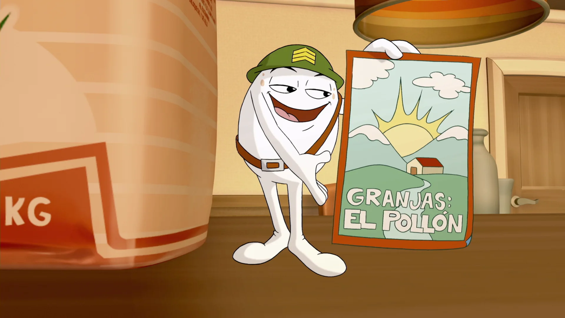 Una película de huevos
