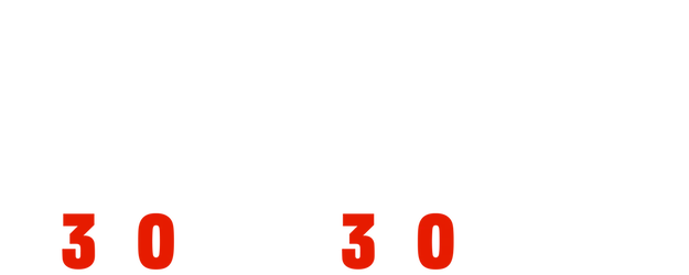 30 for 30 logo
