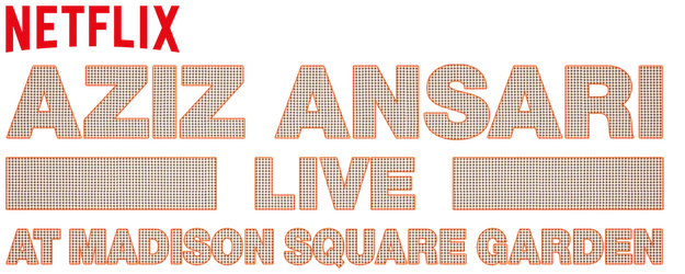 Aziz Ansari Live at Madison Square Garden logo