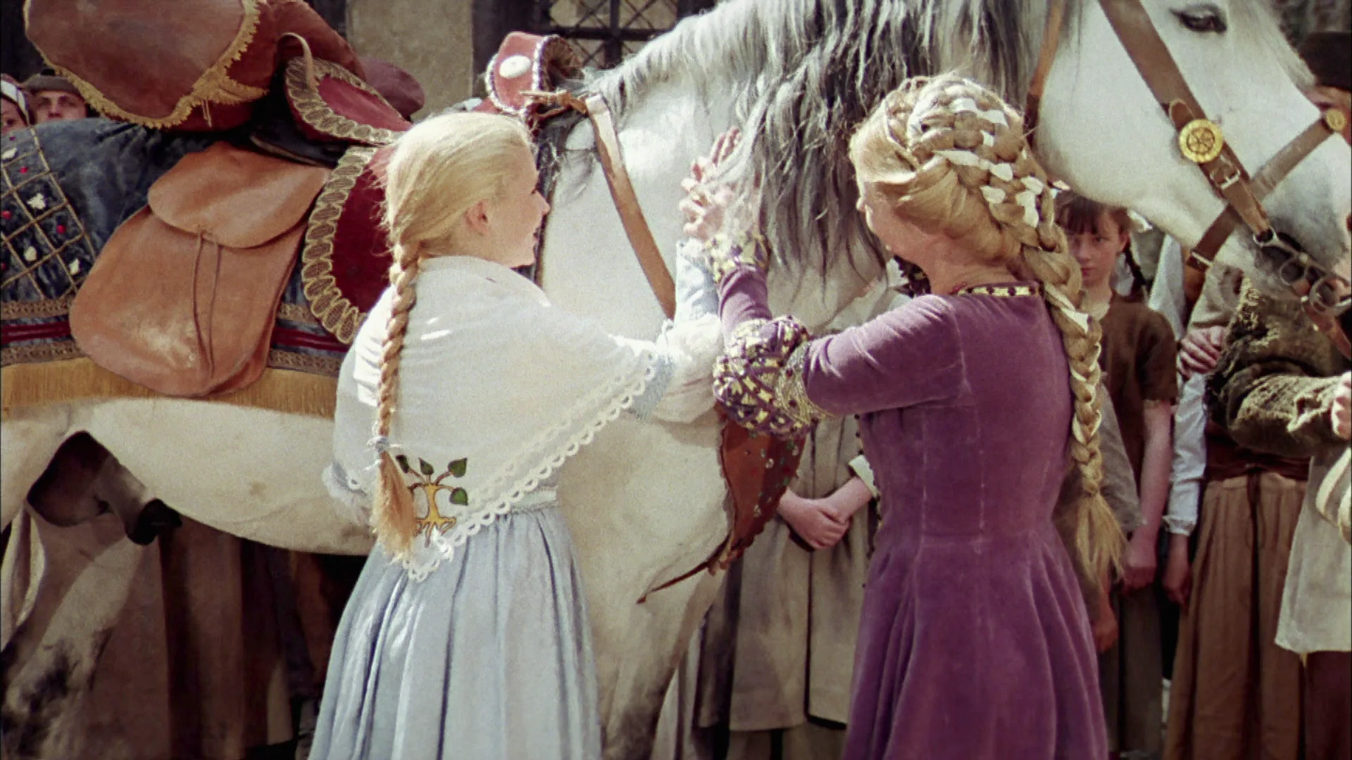 Die Geschichte von der Gänseprinzessin und ihrem treuen Pferd Falada