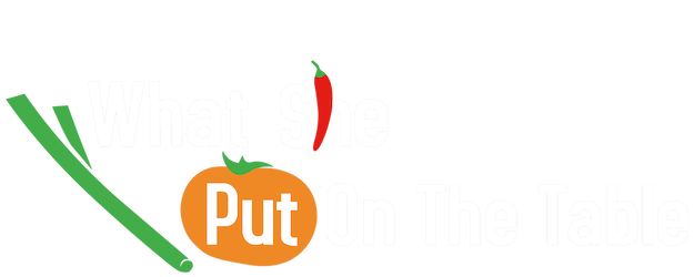 What She Put on the Table logo