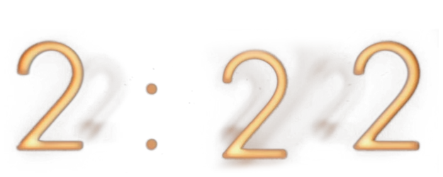 2:22 logo