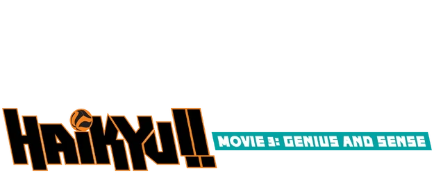 Haikyu!! Movie 3: Genius and Sense logo
