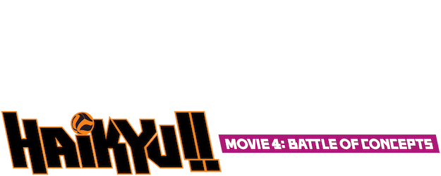 Haikyu!! Movie 4: Battle of Concepts logo