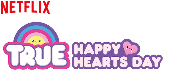 True: Happy Hearts Day logo