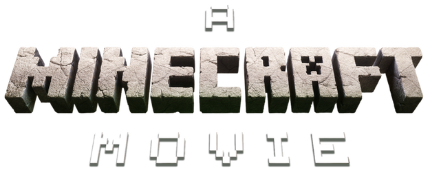 A Minecraft Movie logo