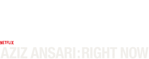 Aziz Ansari: RIGHT NOW logo