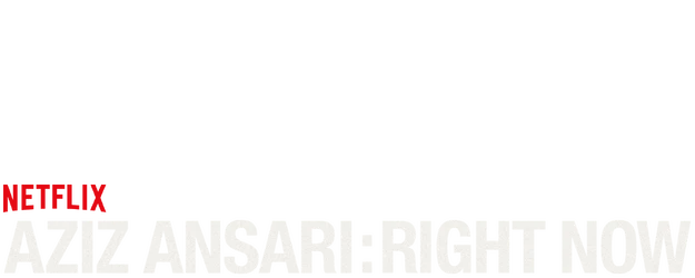 Aziz Ansari: RIGHT NOW logo