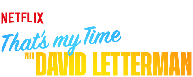 That’s My Time with David Letterman logo