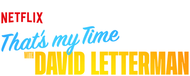 That’s My Time with David Letterman logo
