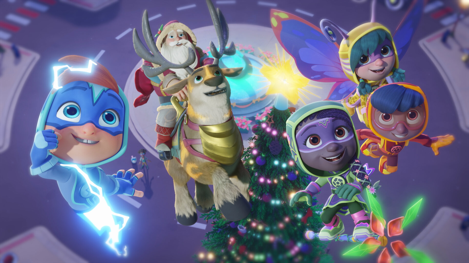 The Action Pack Saves Christmas