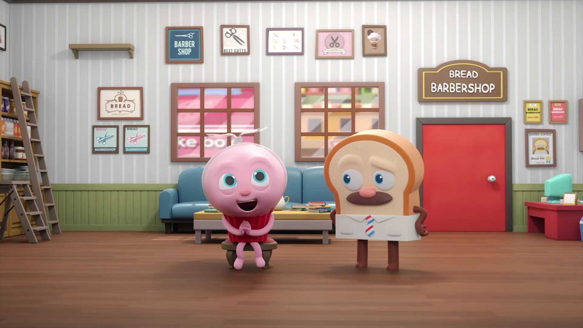 Bread Barbershop: Celeb in Bakery Town