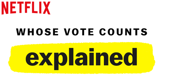 Whose Vote Counts, Explained logo