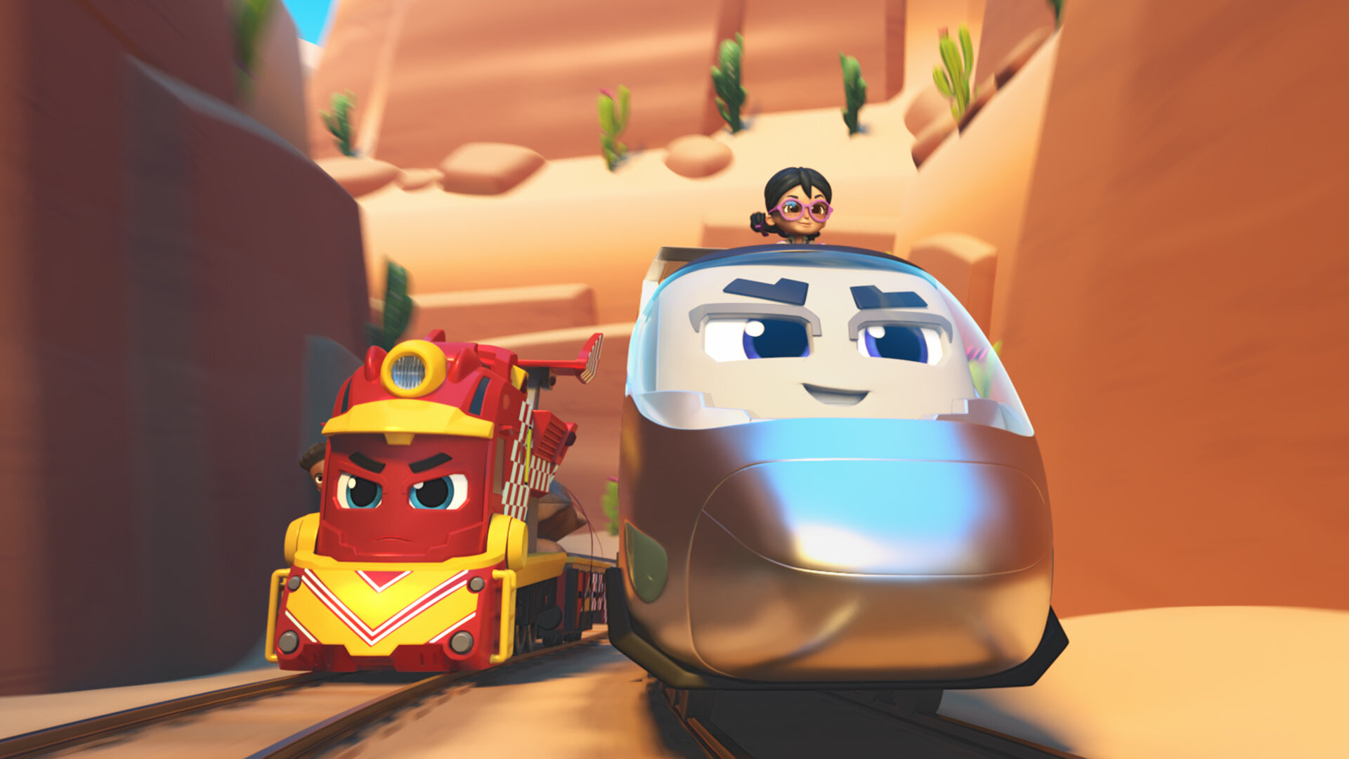 Mighty Express: Mighty Trains Race