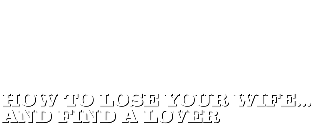 How To Lose Your Wife And Find A Lover logo