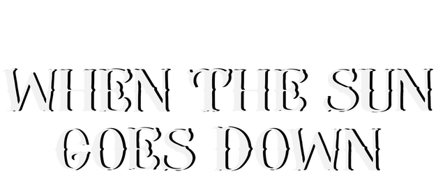 When the Sun Goes Down logo