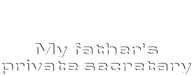 My Father's Private Secretary logo