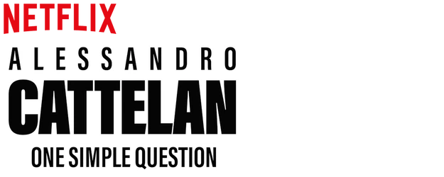 Alessandro Cattelan: One Simple Question logo