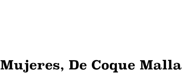 Women, by Coque Malla logo