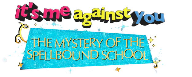It's me against you - The mystery of the spellbound school logo
