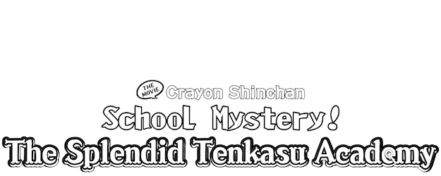Crayon Shin-chan the Movie: Shrouded in Mystery! The Flowers of Tenkasu Academy logo