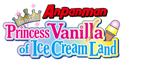 Anpanman: Twinkle! Princess Vanilla of Ice Cream Land logo