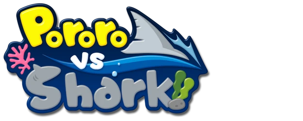 Pororo vs Shark logo
