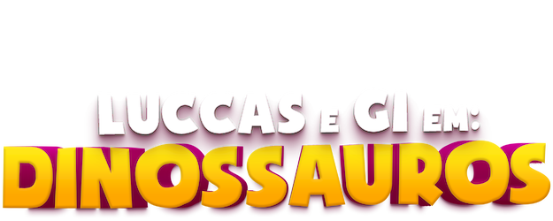 Luccas e Gi em: Dinossauros logo