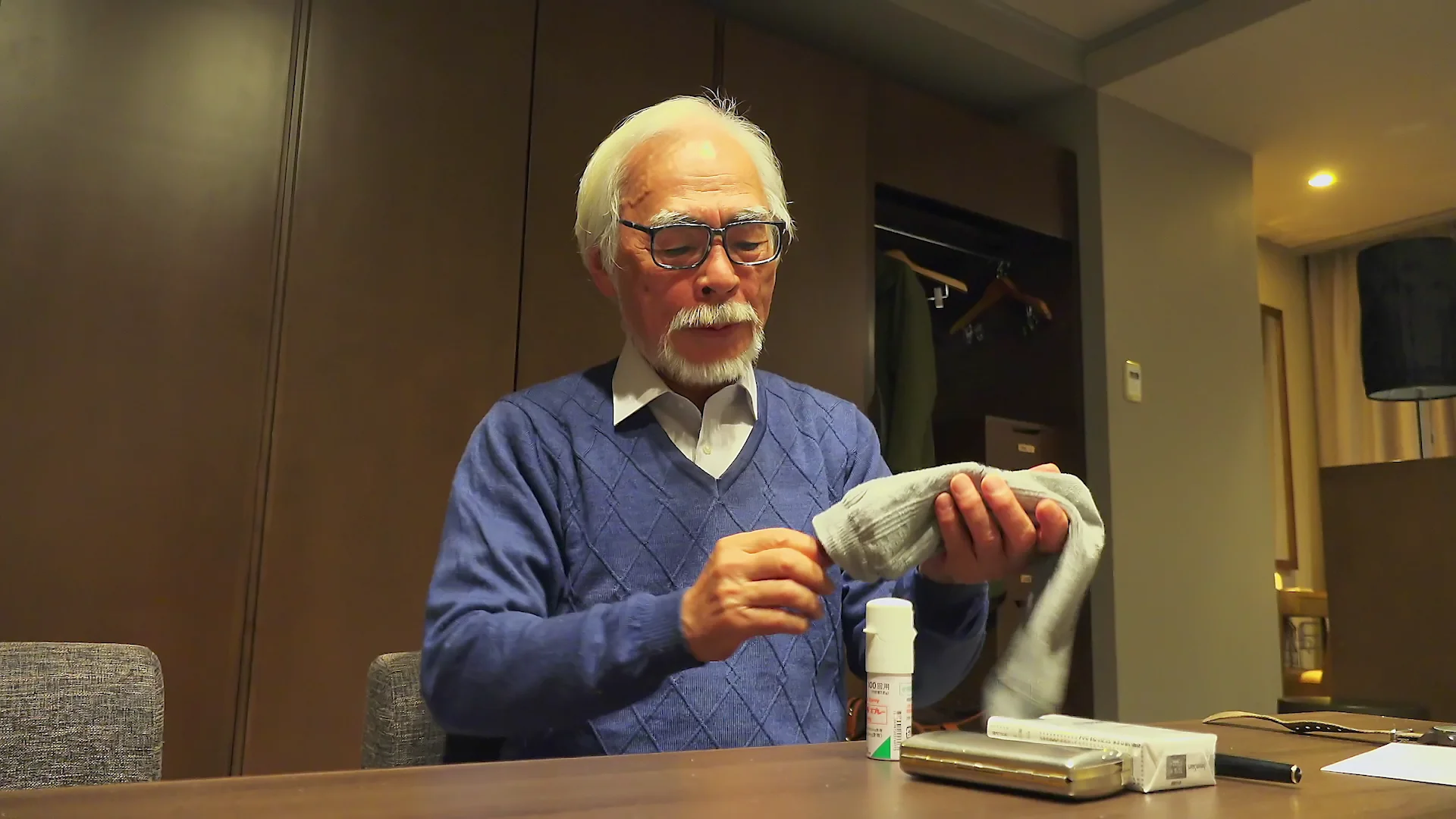 Hayao Miyazaki and the Heron