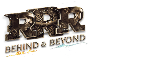 RRR: Behind & Beyond logo