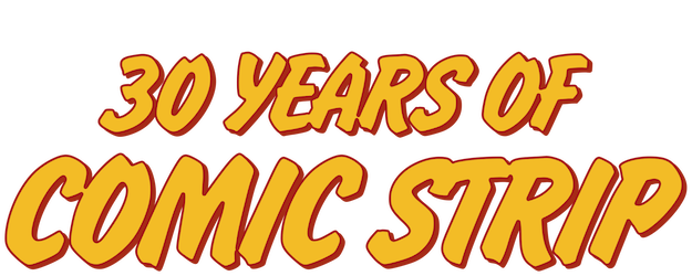30 Years of Comic Strip logo