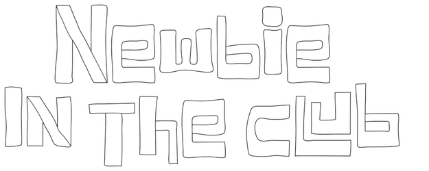 Newbie in the club logo