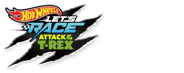 Hot Wheels Let's Race: Attack of the T-Rex logo