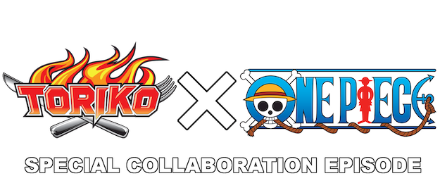 Toriko X One Piece Collaboration Special logo