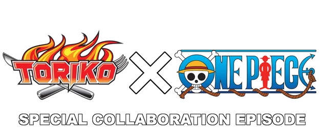 Toriko X One Piece Collaboration Special logo