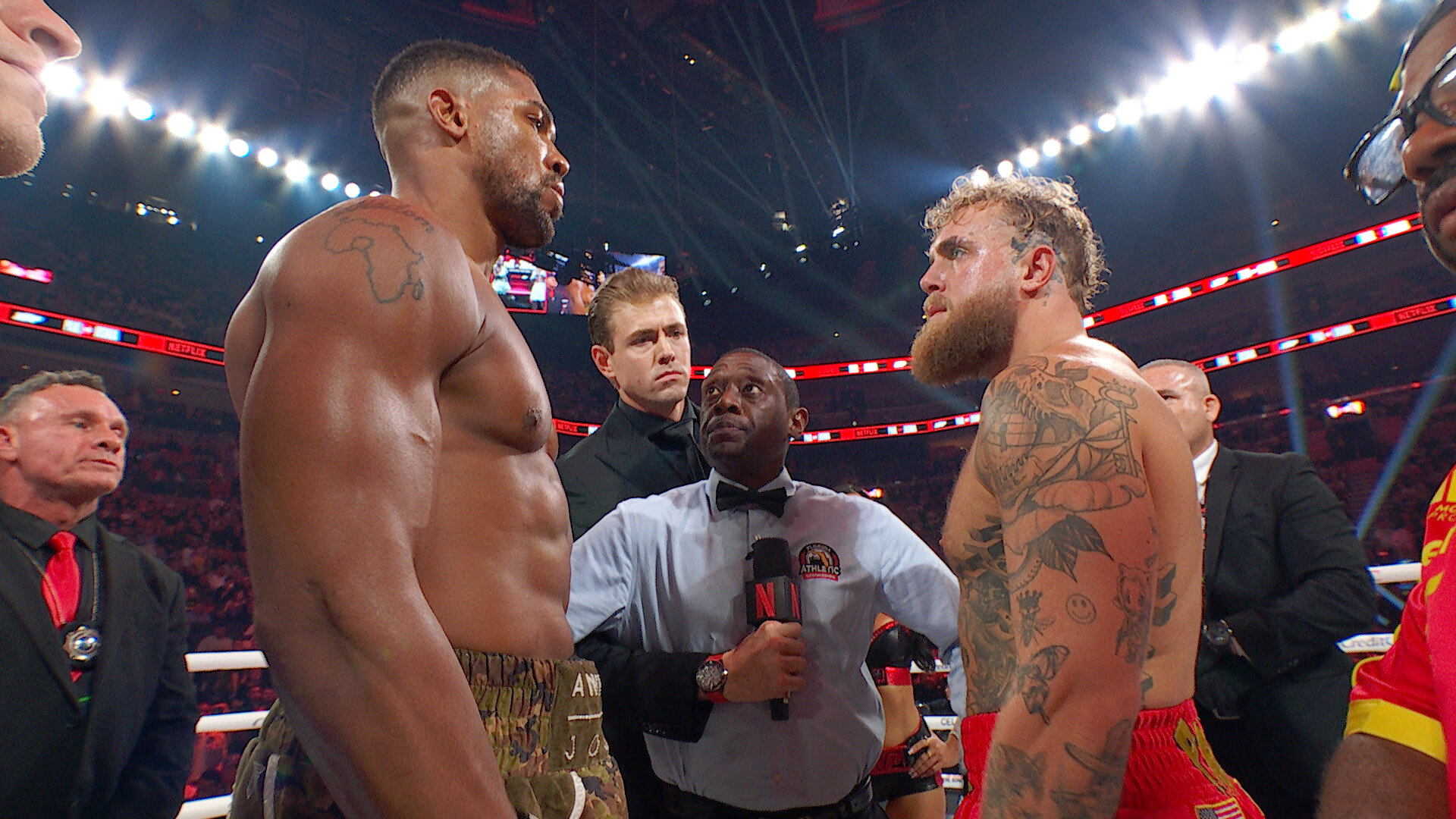 Jake Paul vs. Anthony Joshua