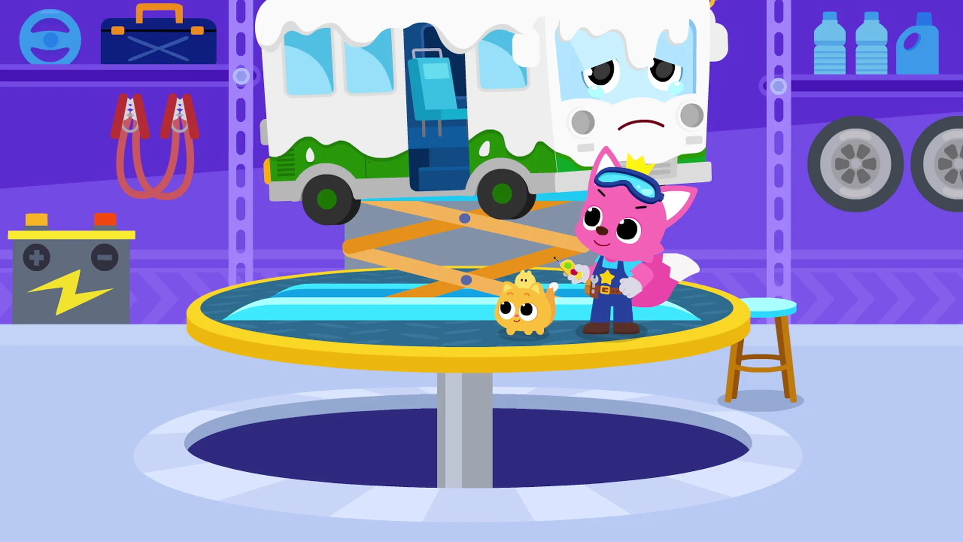 Pinkfong Car Mechanic