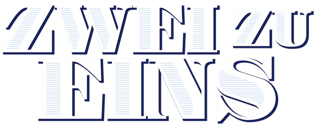 Zwei zu eins logo