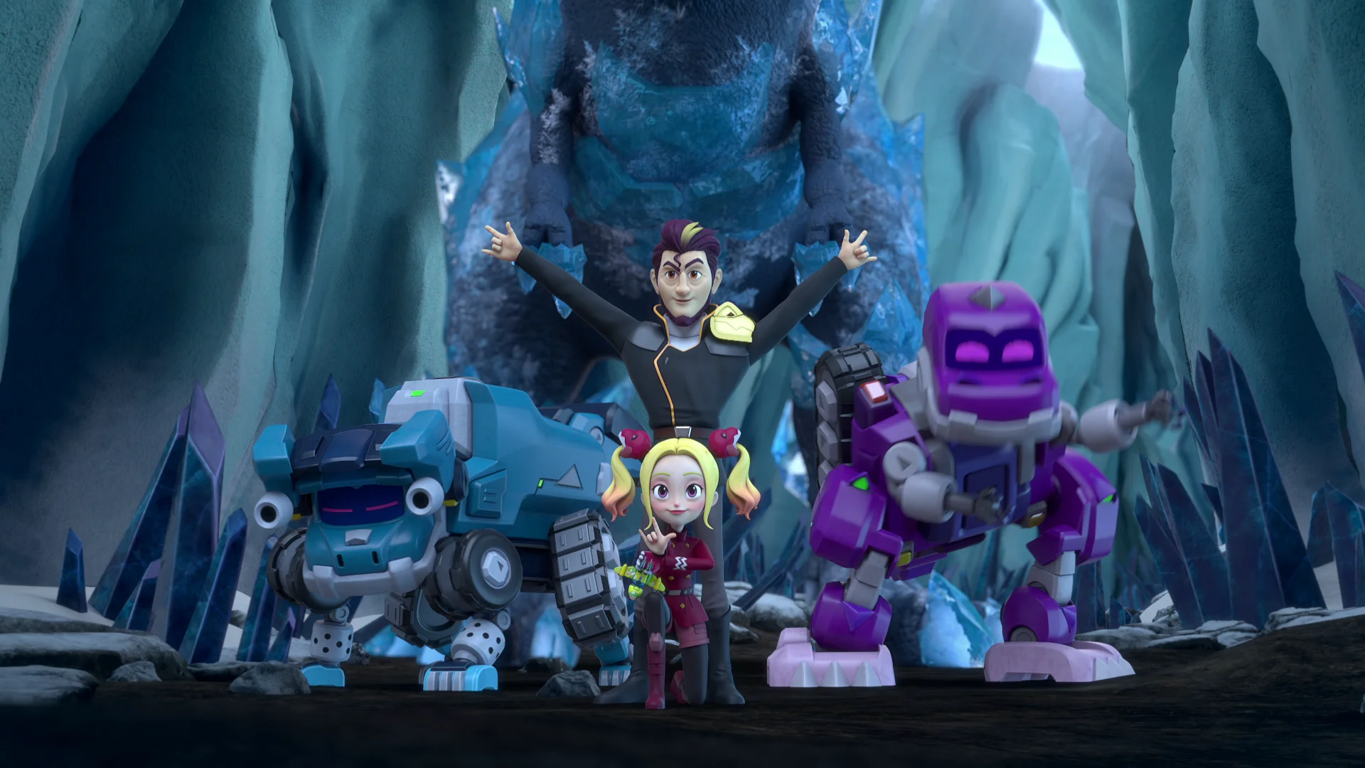 Gogodino Explorers Movie: Frozen Dino's Secrets